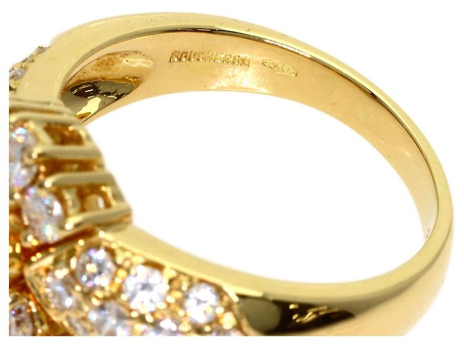Boucheron Vintage Smaragd-Diamantring - Ansicht 6