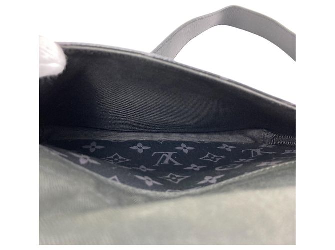 Louis Vuitton M45685 Steamer Messenger Shoulder Bag Nero - vista 10