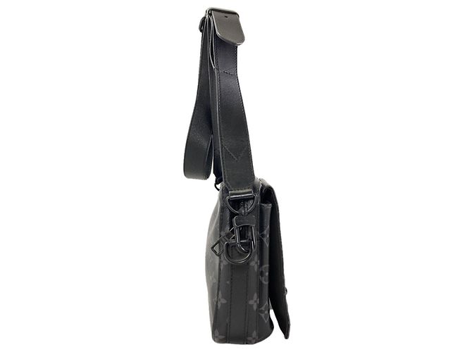 Louis Vuitton M45685 Steamer Messenger Shoulder Bag Nero - vista 3