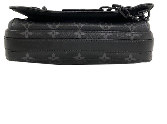 Louis Vuitton M45685 Steamer Messenger Shoulder Bag Nero - vista 4