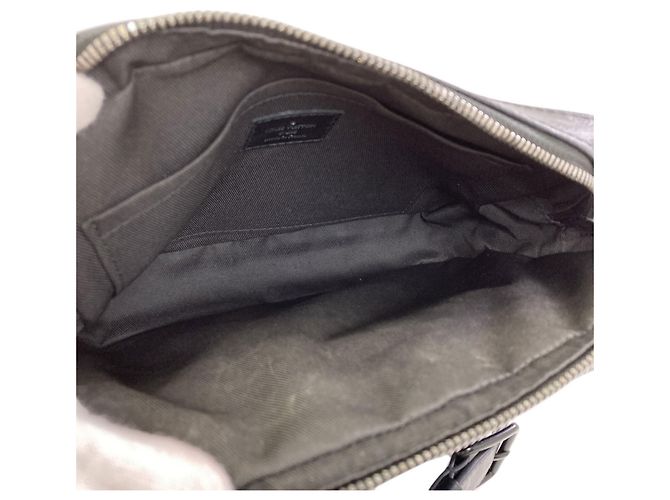 Louis Vuitton M45685 Steamer Messenger Shoulder Bag Nero - vista 5