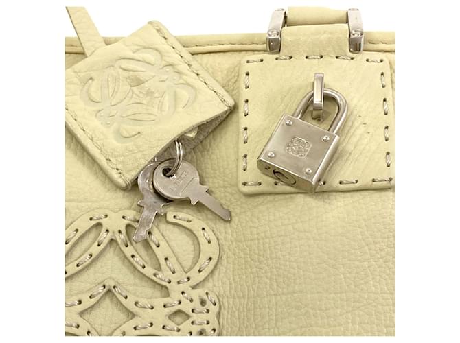 Borsa Loewe Amazona Giallo - vista 17