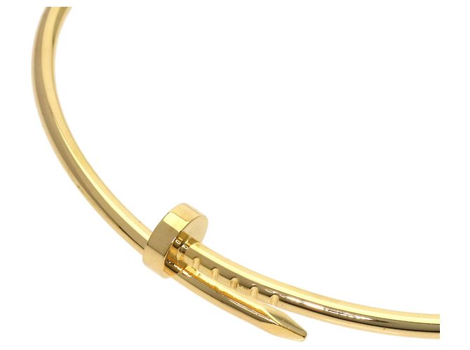 Bracciale Cartier Juste un Clou SM #19 con charm in oro giallo 18K - vista 3