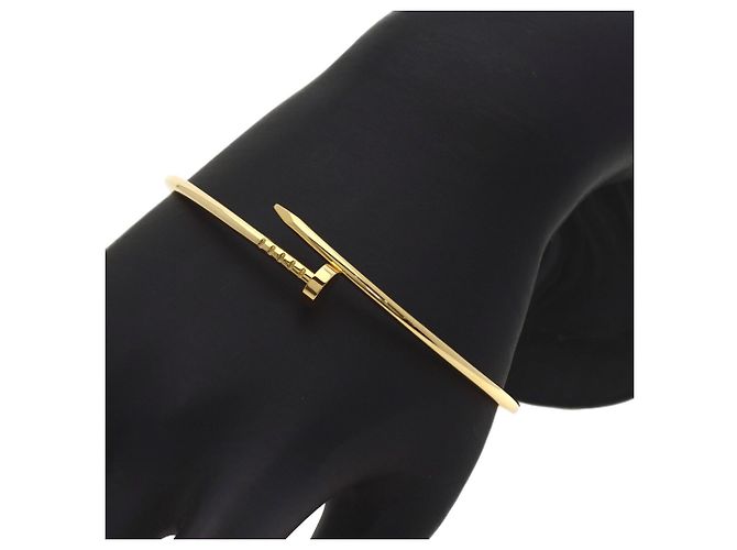 Bracciale Cartier Juste un Clou SM #19 con charm in oro giallo 18K - vista 5