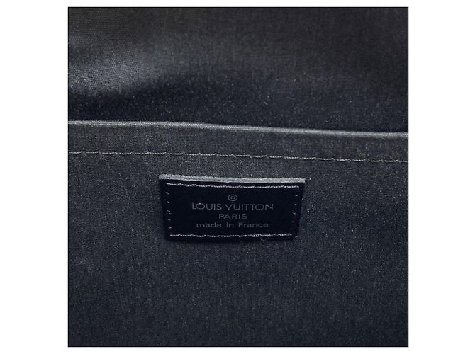 Borsa Boston Louis Vuitton Bowling Montaigne GM in pelle Epi Noir Nero - vista 6