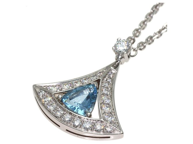 Bulgari Collana Bvlgari Diva's Dream Aquamarine Diamond - vista 4
