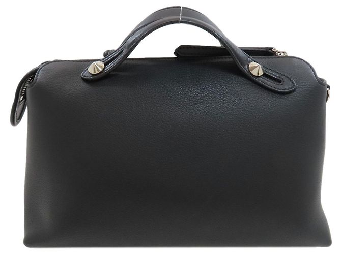 Borsa Fendi By The Way Medium Nero - vista 2