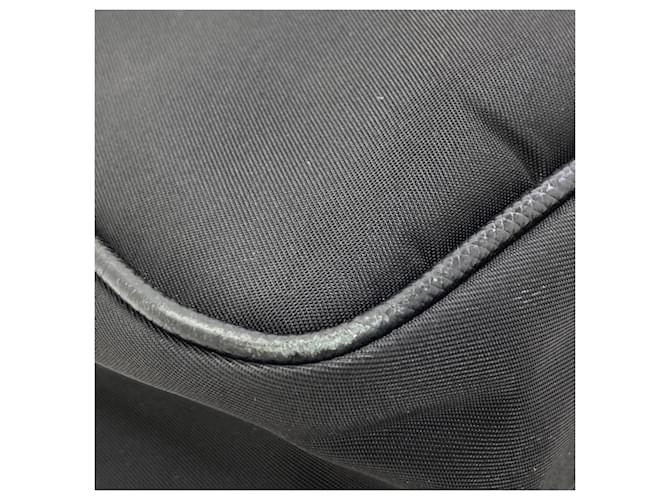 Borsa a tracolla Prada con logo Triangle Nero - vista 15