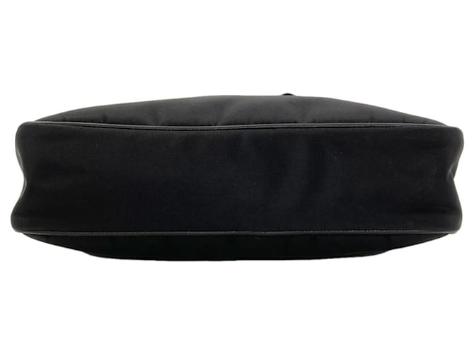 Borsa a tracolla Prada con logo Triangle Nero - vista 4