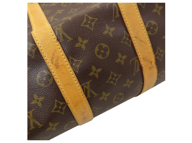 Louis Vuitton Monogram Keepall 45 Bandoulière Boston Bag Monogramma - vista 13