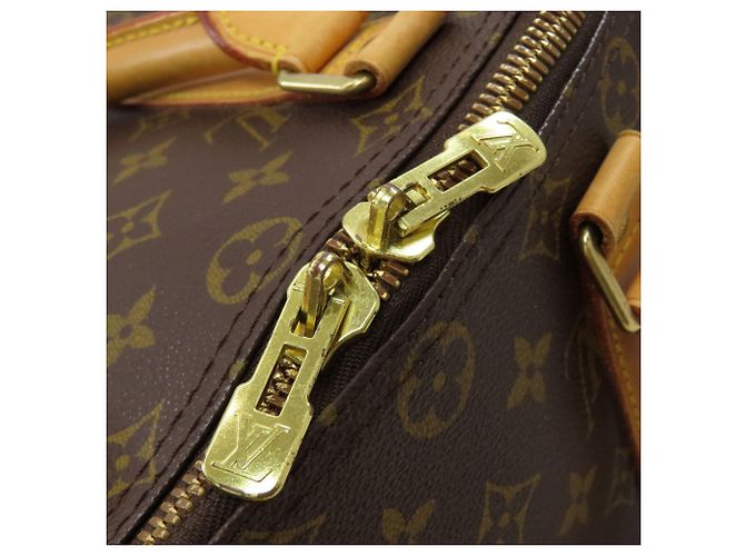 Louis Vuitton Monogram Keepall 45 Bandoulière Boston Bag Monogramma - vista 17