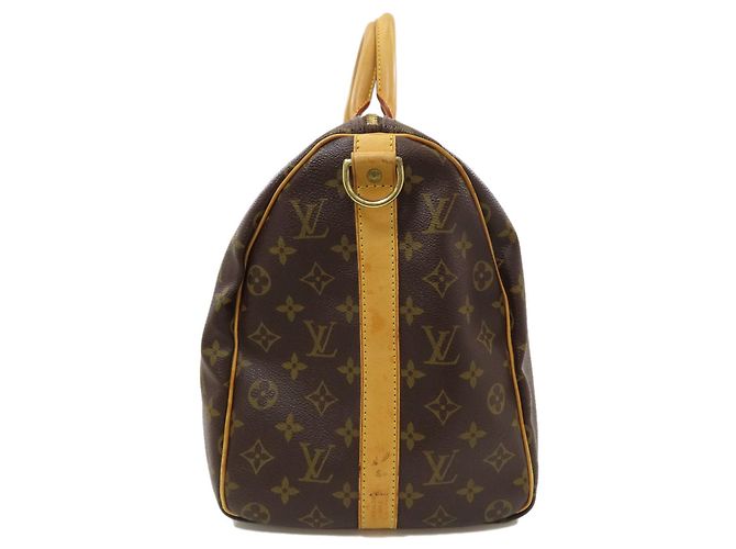Louis Vuitton Monogram Keepall 45 Bandoulière Boston Bag Monogramma - vista 3