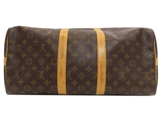 Louis Vuitton Monogram Keepall 45 Bandoulière Boston Bag Monogramma - vista 4