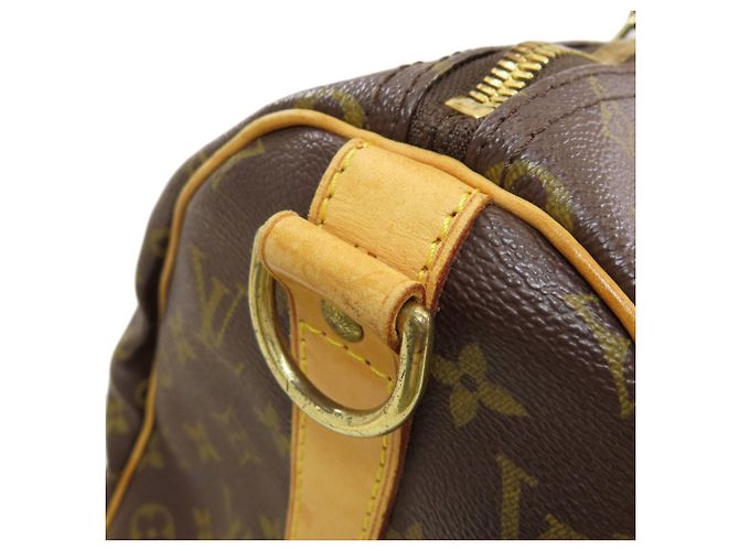Louis Vuitton Monogram Keepall 45 Bandoulière Boston Bag Monogramma - vista 9
