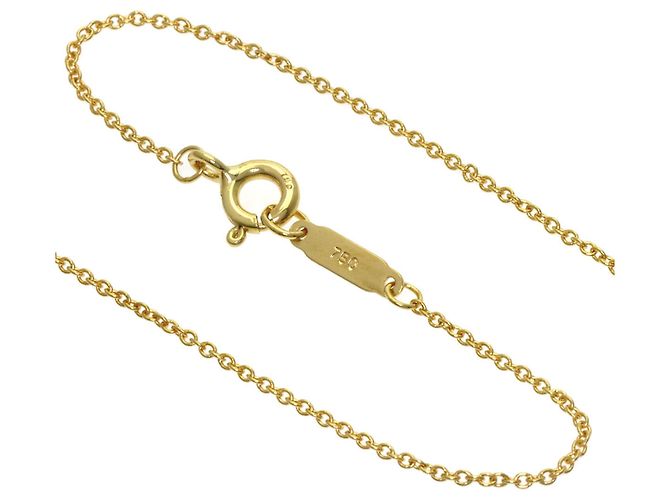 Collana Interlocking di Tiffany & Co. in oro giallo 18K - vista 3