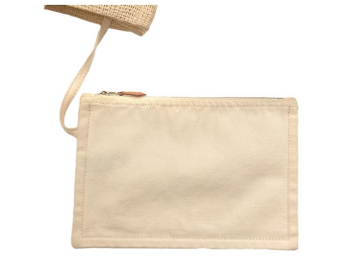 Hermès Borsa Tote Hermes Bora PM Beige - vista 7