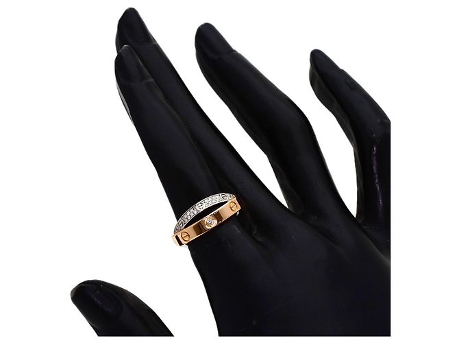 Cartier B-Love Full Pave Diamantring - Ansicht 5