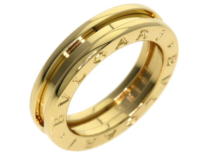 Bulgari Anello Bvlgari B-zero1 a 1 banda in oro giallo 18K - vista 2
