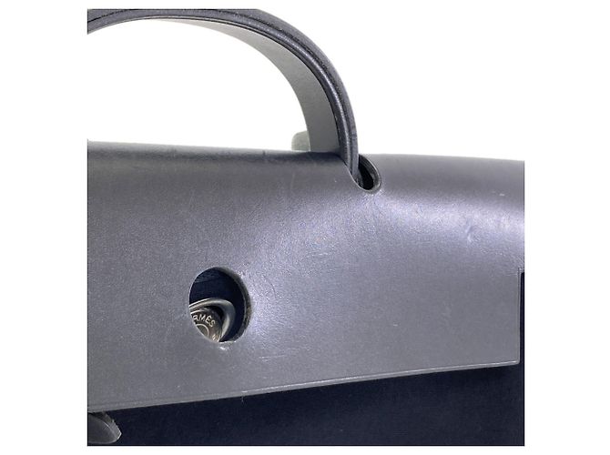 Hermès Borsa Hermes Herbag MM Nero - vista 13