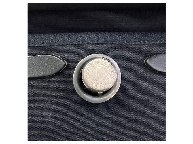 Hermès Borsa Hermes Herbag MM Nero - vista 15