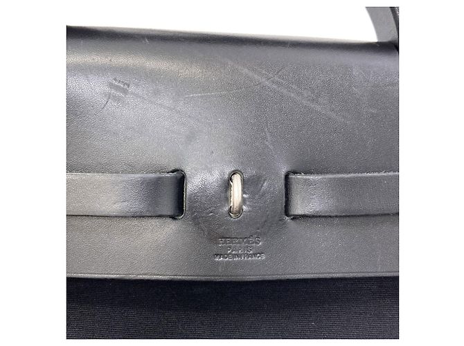 Hermès Borsa Hermes Herbag MM Nero - vista 6