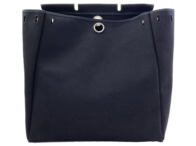 Hermès Borsa Hermes Herbag MM Nero - vista 8