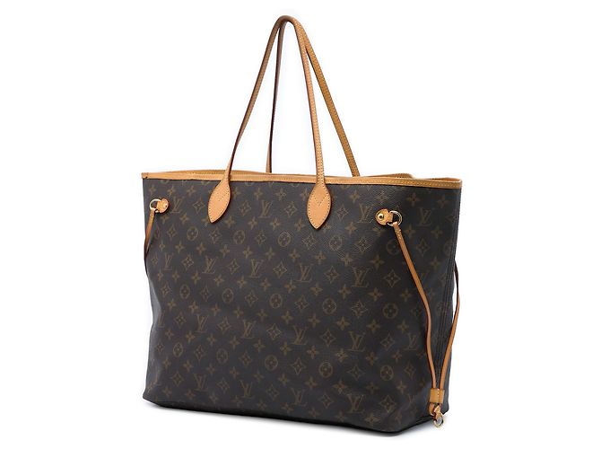 Louis Vuitton Brown Monogram Neverfull GM Marrone - vista 2