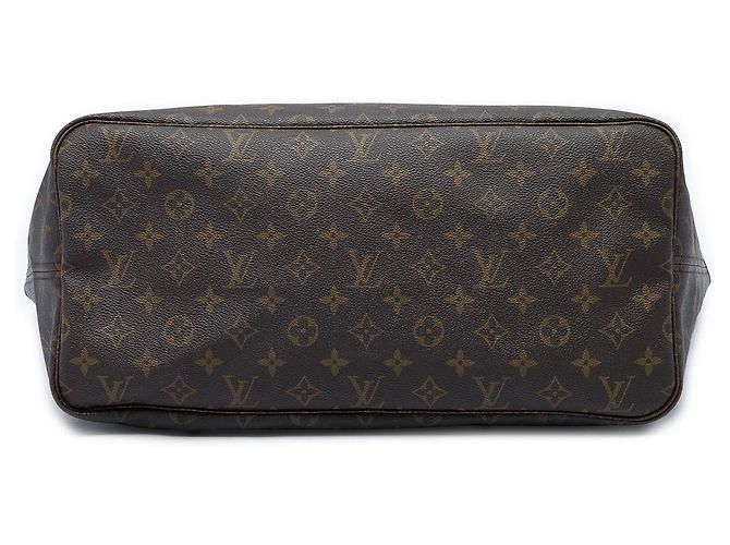 Louis Vuitton Brown Monogram Neverfull GM Marrone - vista 3