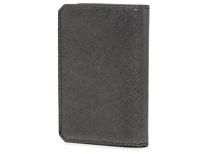 Prada Black Saffiano Bifold Card Holder - view 2