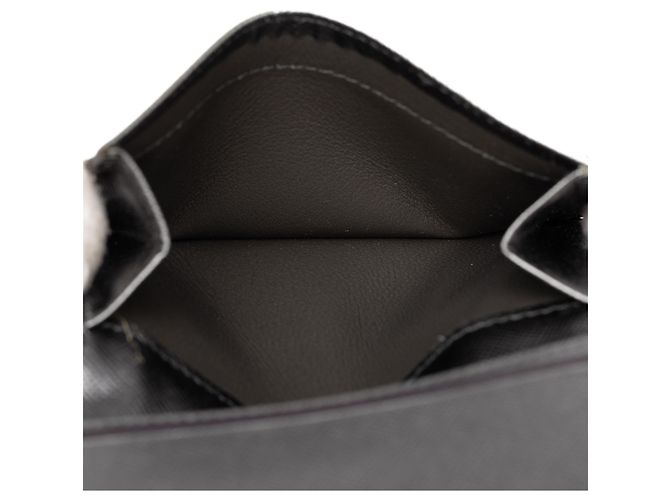 Prada Black Saffiano Bifold Card Holder - view 5