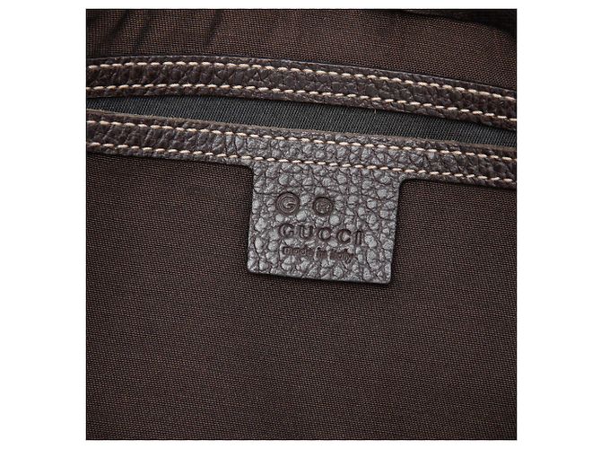 Borsa Boston Gucci Beige Medium GG Crystal Joy - vista 5