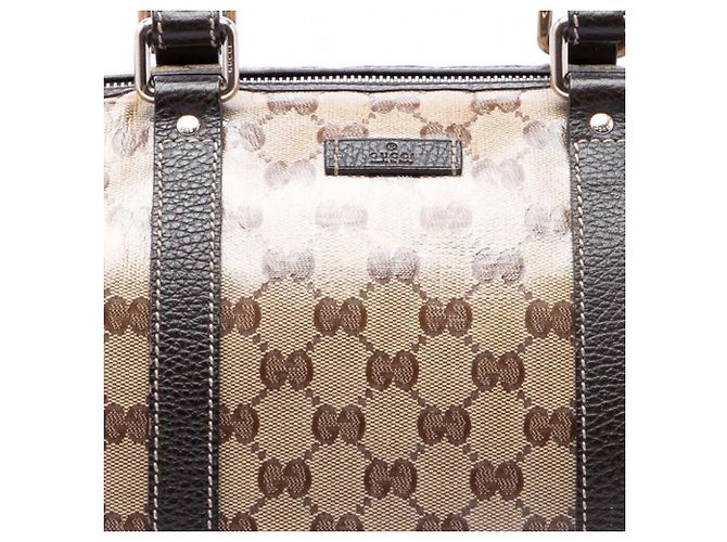 Borsa Boston Gucci Beige Medium GG Crystal Joy - vista 6