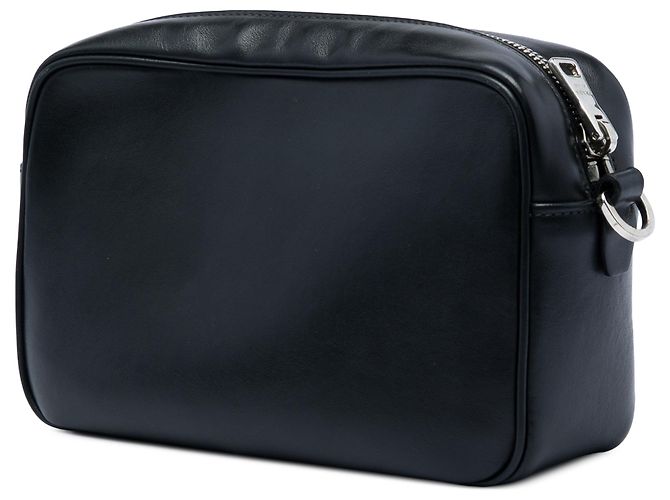 Bolso cámara Prada en piel de becerro City negro con estampado de plátano - vista 2