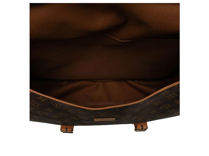 Louis Vuitton Brown Monogram Saumur 43 Marrone - vista 4