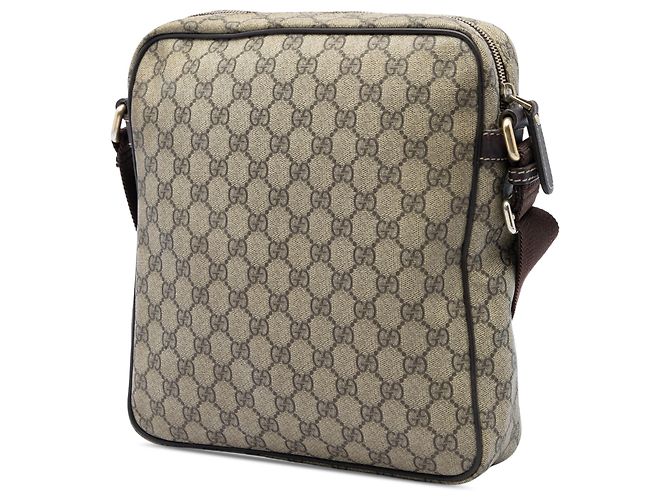 Borsa a tracolla Gucci Beige GG Supreme - vista 2
