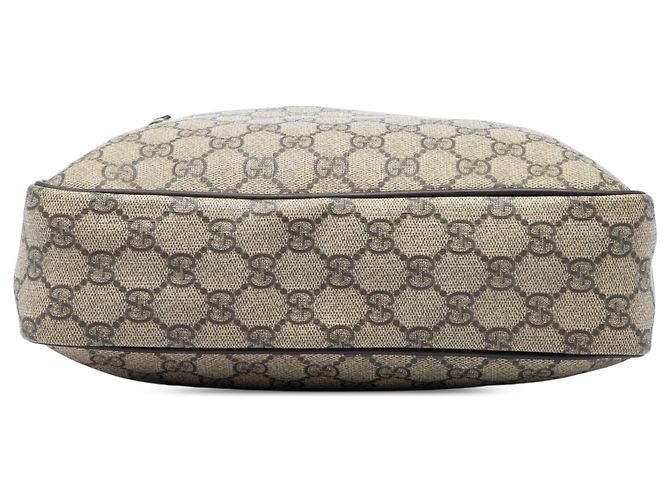 Borsa a tracolla Gucci Beige GG Supreme - vista 3
