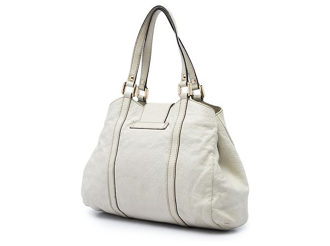 Gucci White Guccissima New Ladies Tote Weiß - Ansicht 2