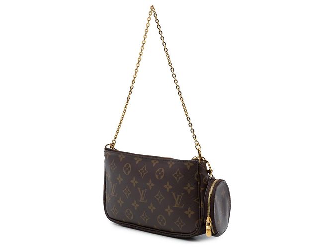 Louis Vuitton Brown Monogram Multi Pochette Accessoires Marrone - vista 2