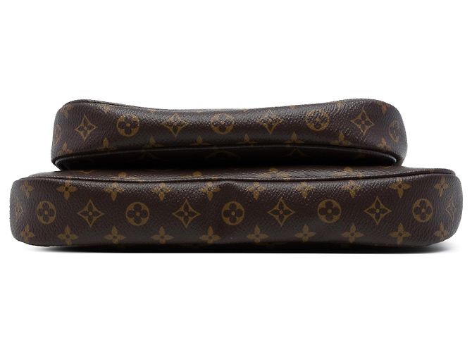 Louis Vuitton Brown Monogram Multi Pochette Accessoires Marrone - vista 3