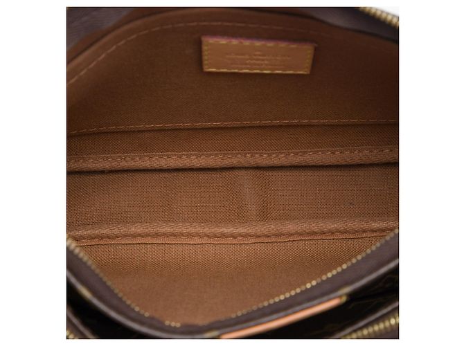 Louis Vuitton Brown Monogram Multi Pochette Accessoires Marrone - vista 4