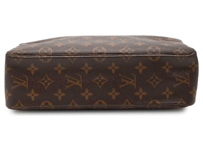 Louis Vuitton Brown Monogram Trousse Toilette 28 Marrone - vista 3