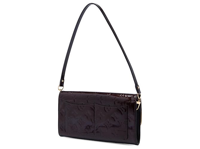 Louis Vuitton Purple Monogram Vernis Rossmore MM Porpora - vista 2
