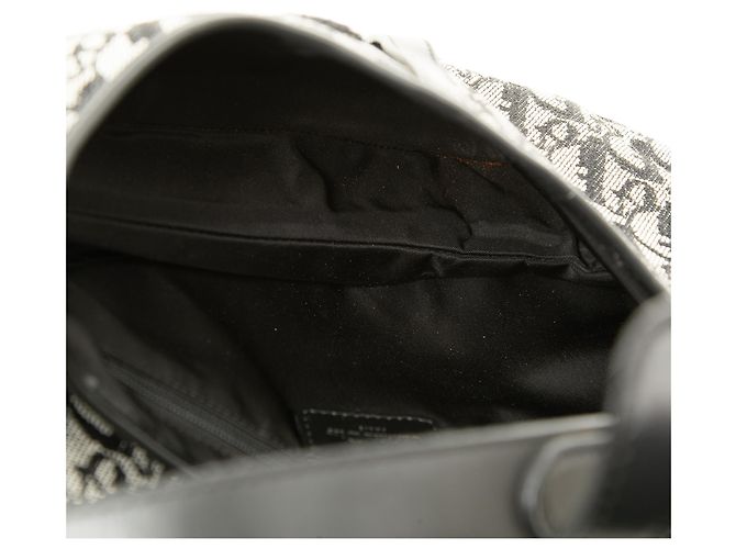 Diorissimo Saddle Bag aus grauem Canvas Braun - Ansicht 4