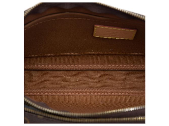 Louis Vuitton Brown Monogram Multi Pochette Accessoires Marrone - vista 4