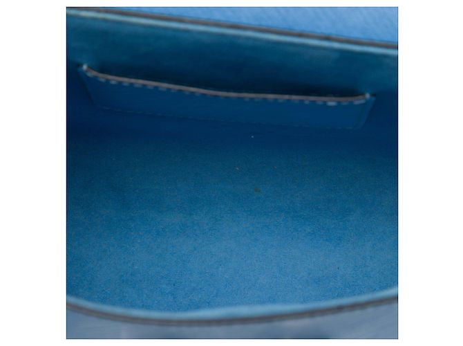 Louis Vuitton Blue Epi Early Bird Twist MM Blu chiaro - vista 4