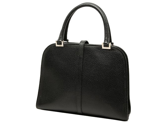 Bolsa Jackie Gucci em couro de bezerro grão preto - vista 2
