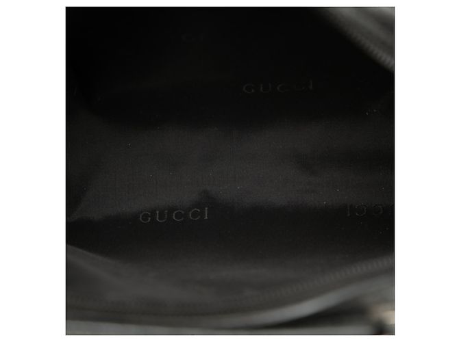 Bolsa Jackie Gucci em couro de bezerro grão preto - vista 4