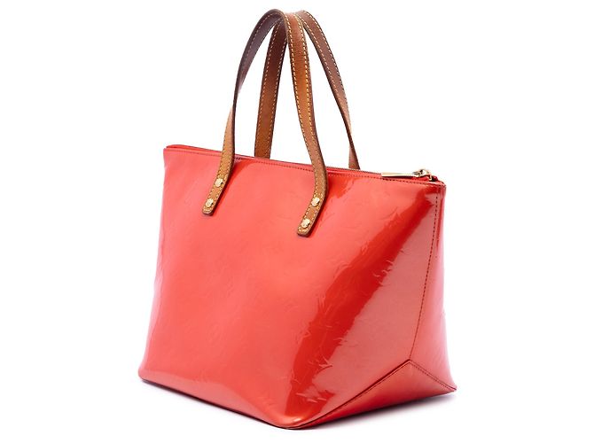 Louis Vuitton Red Monogram Vernis Bellevue PM Rosso - vista 2