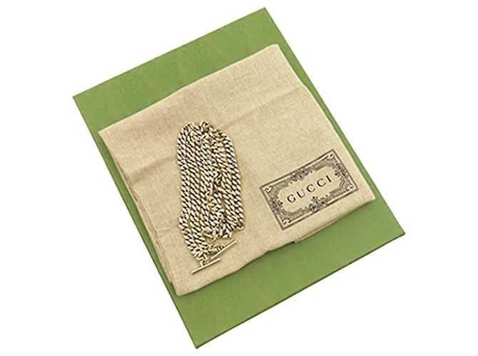 Borsa Gucci Green Mini GG Milano in lambskin con manico superiore - vista 11