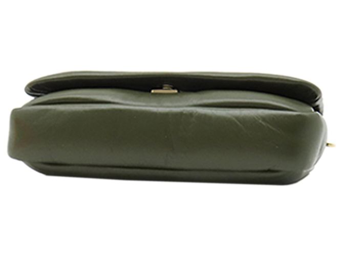 Borsa Gucci Green Mini GG Milano in lambskin con manico superiore - vista 3